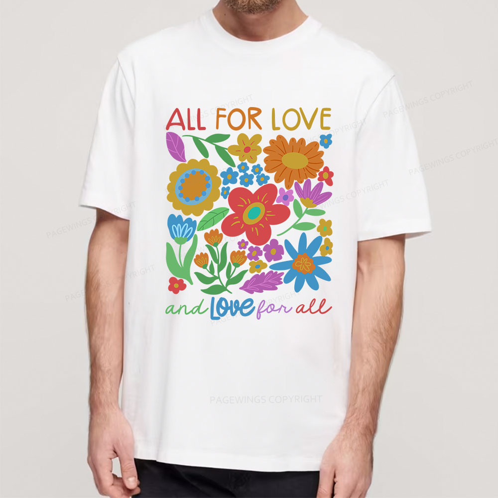 Pagewings All For Love Unisex Classic T-shirt