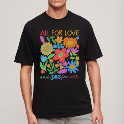 Pagewings All For Love Unisex Classic T-shirt