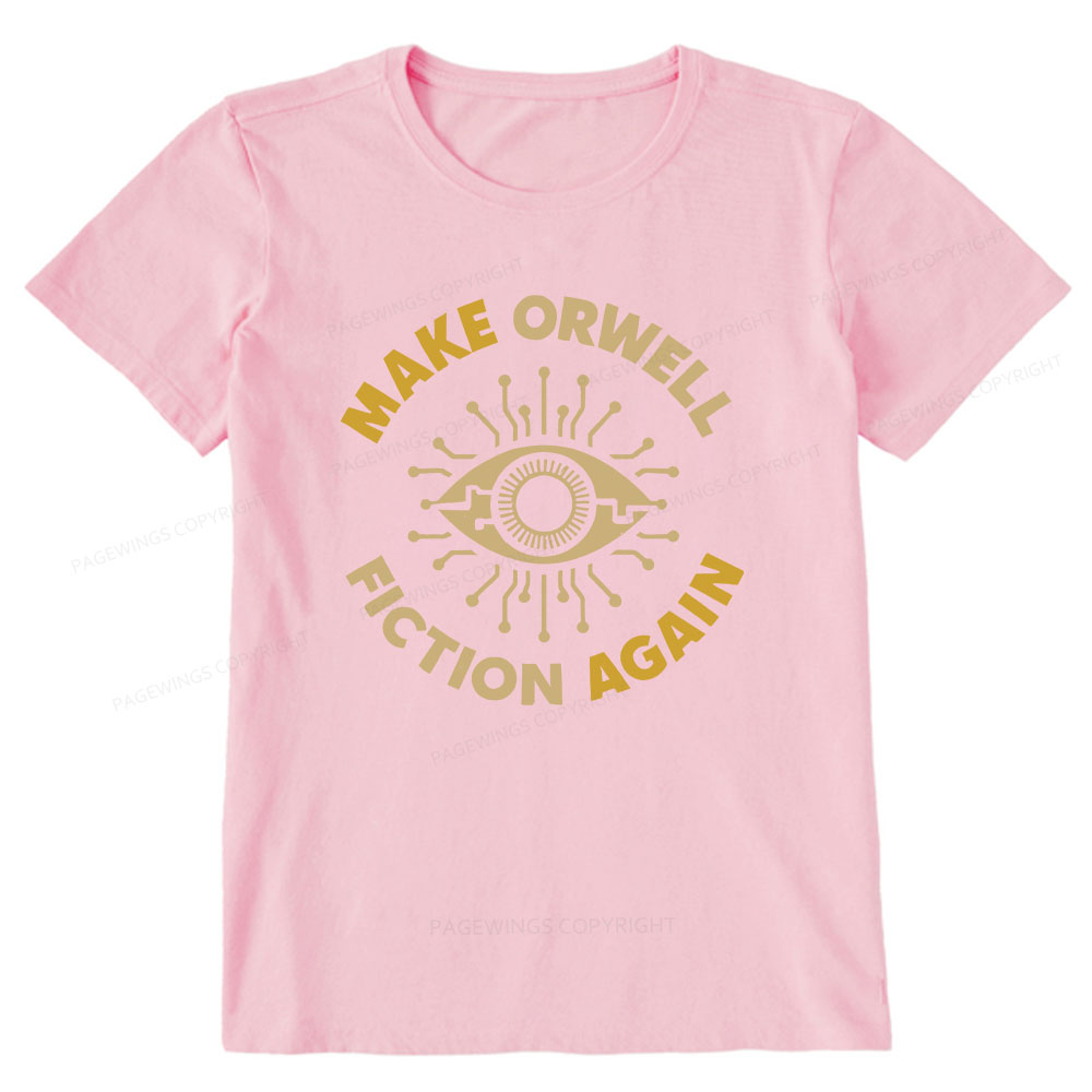 Pagewings Make Orwell Fiction Again Unisex Classic T-shirt