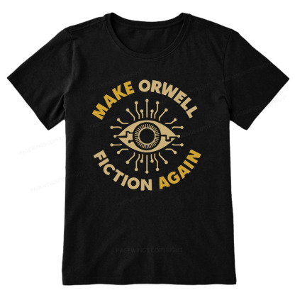 Pagewings Make Orwell Fiction Again Unisex Classic T-shirt