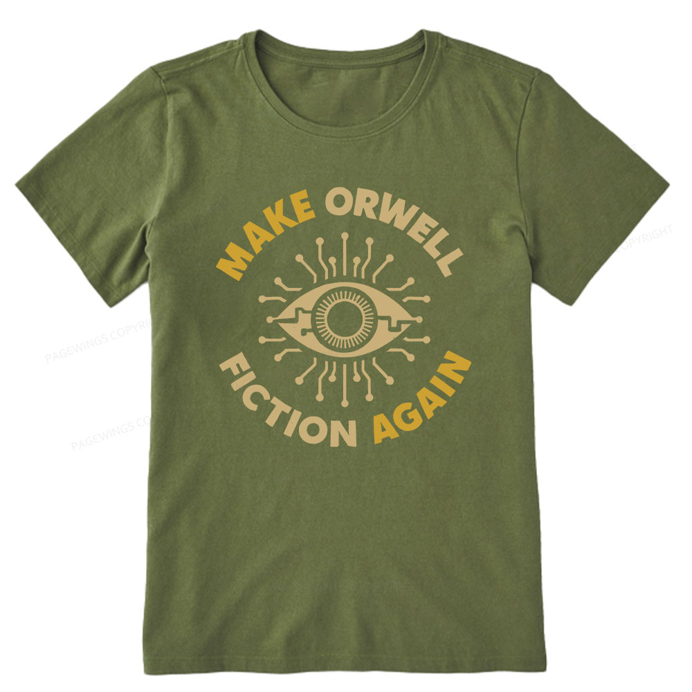 Pagewings Make Orwell Fiction Again Unisex Classic T-shirt