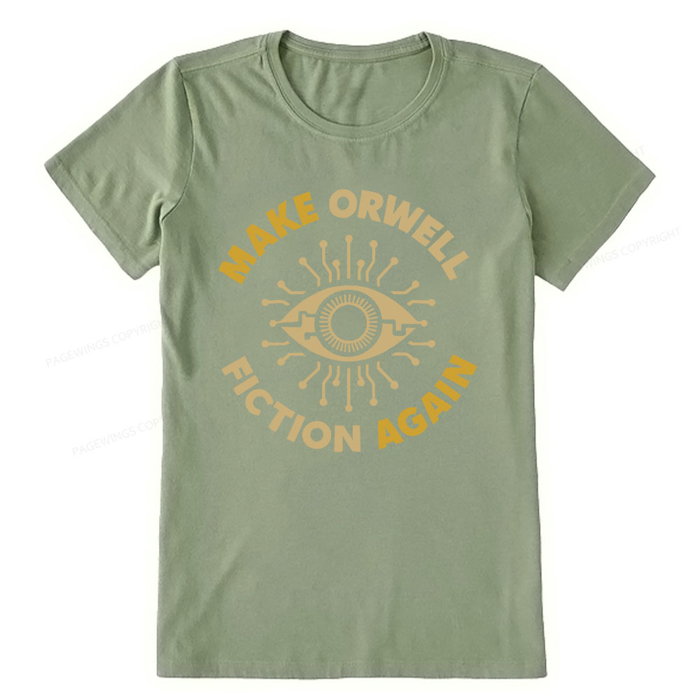 Pagewings Make Orwell Fiction Again Unisex Classic T-shirt