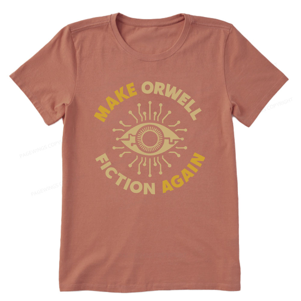 Pagewings Make Orwell Fiction Again Unisex Classic T-shirt