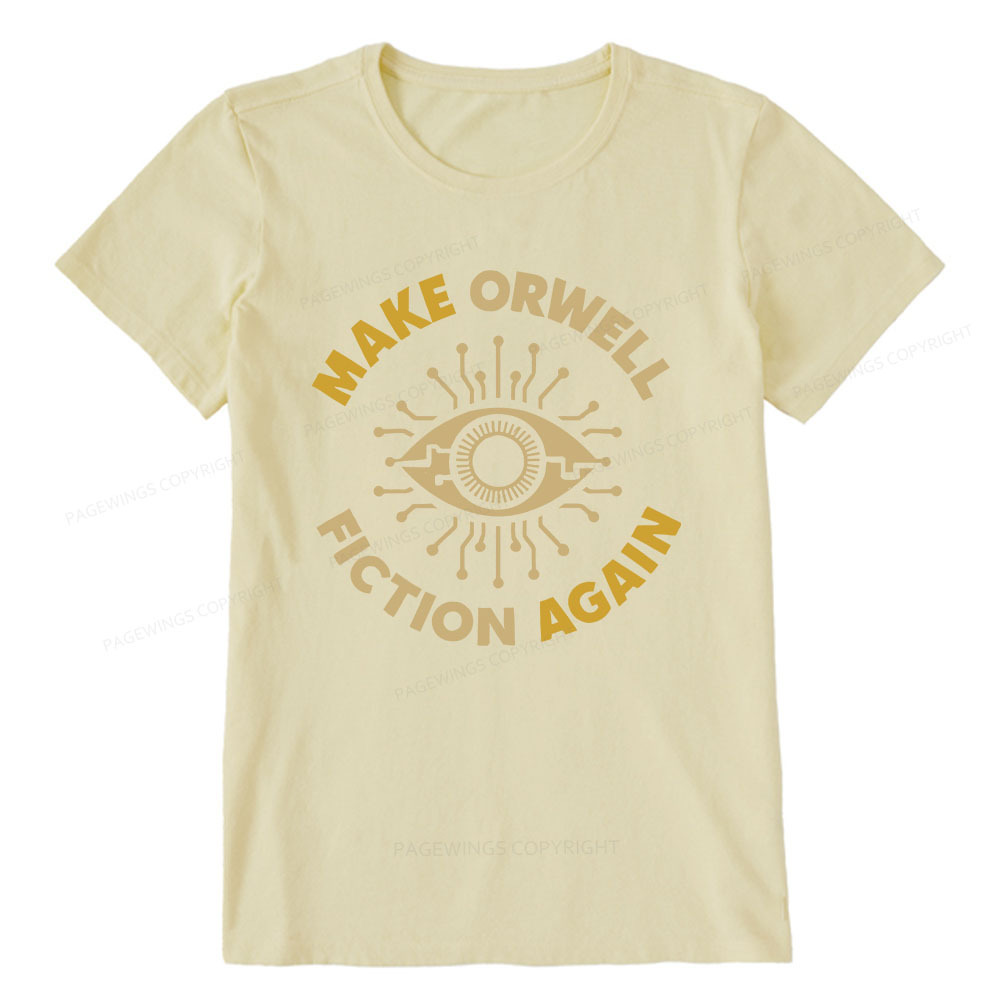 Pagewings Make Orwell Fiction Again Unisex Classic T-shirt
