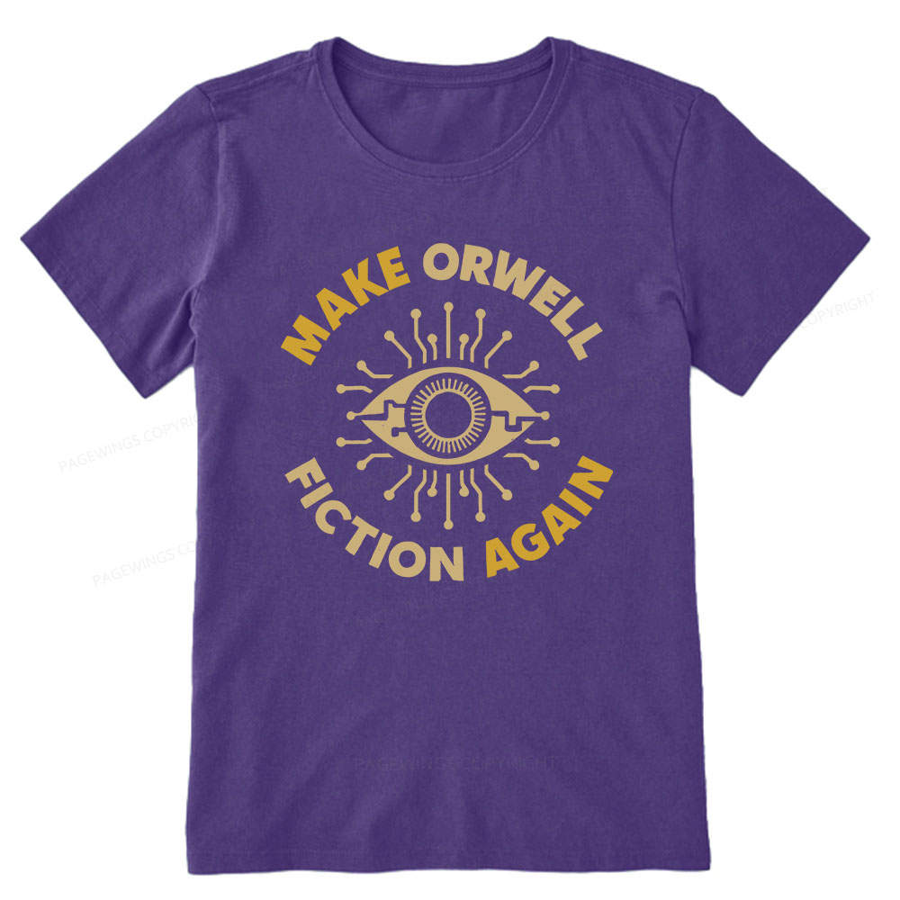 Pagewings Make Orwell Fiction Again Unisex Classic T-shirt
