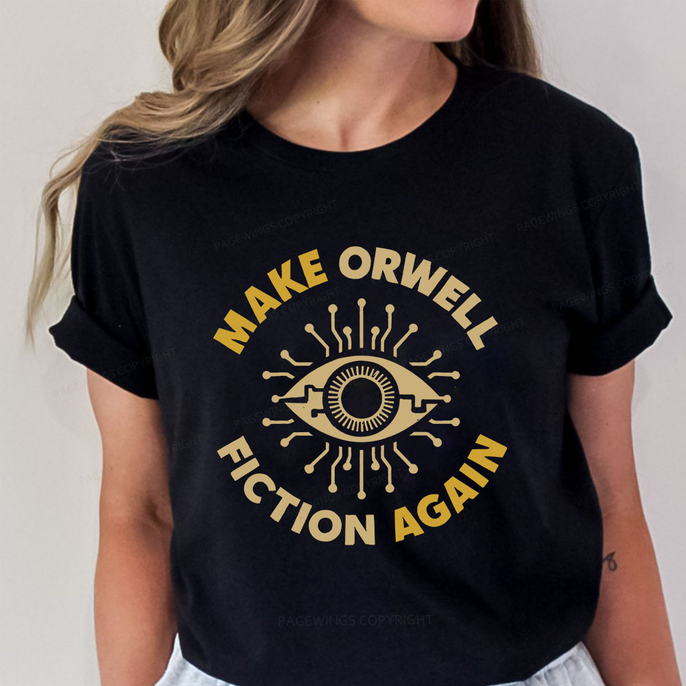 Pagewings Make Orwell Fiction Again Unisex Classic T-shirt