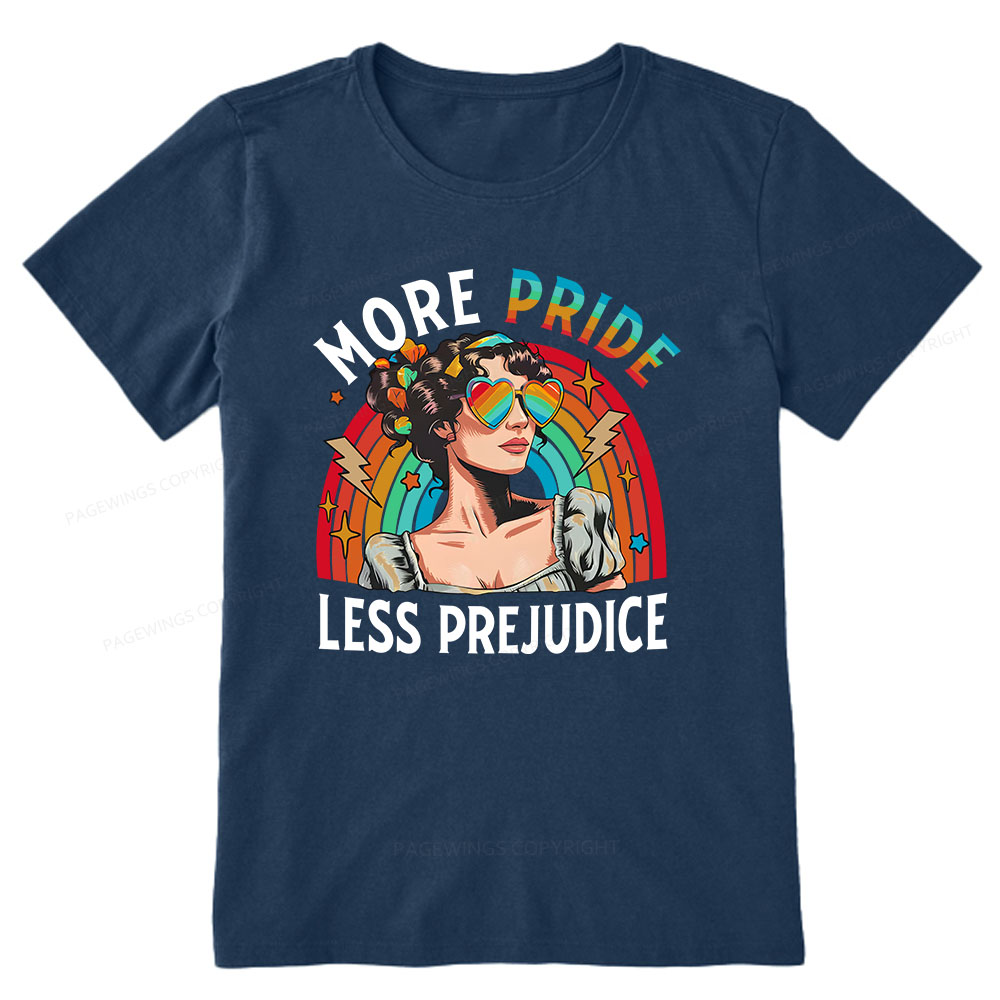 Pagewings More Pride Less Prejudice Unisex Classic T-shirt