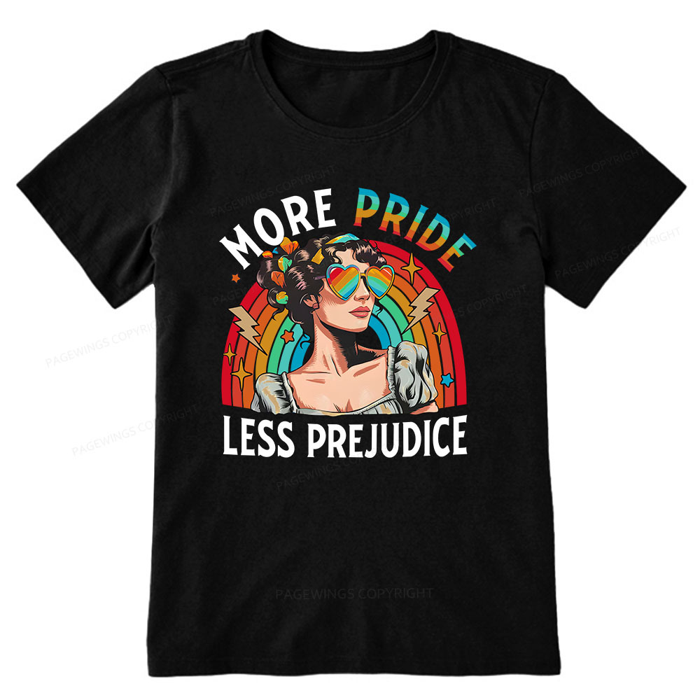 Pagewings More Pride Less Prejudice Unisex Classic T-shirt