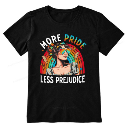 Pagewings More Pride Less Prejudice Unisex Classic T-shirt