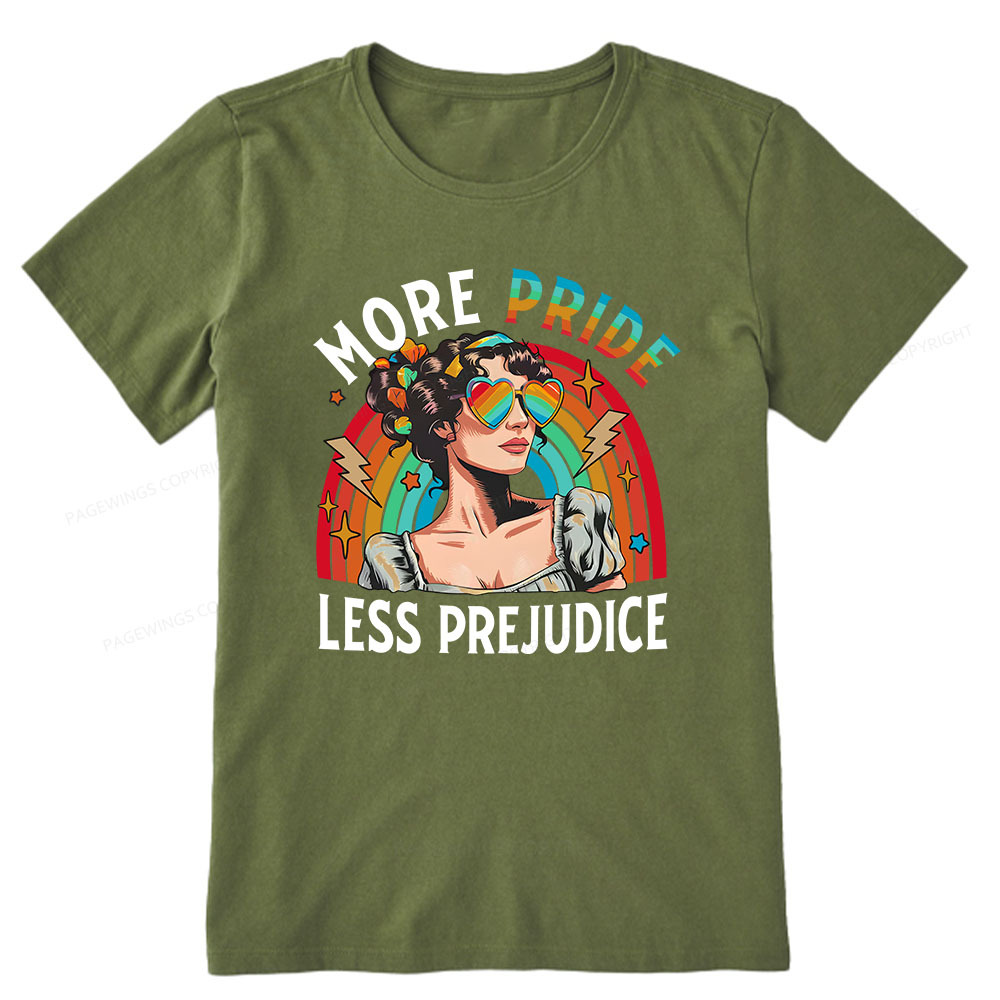 Pagewings More Pride Less Prejudice Unisex Classic T-shirt