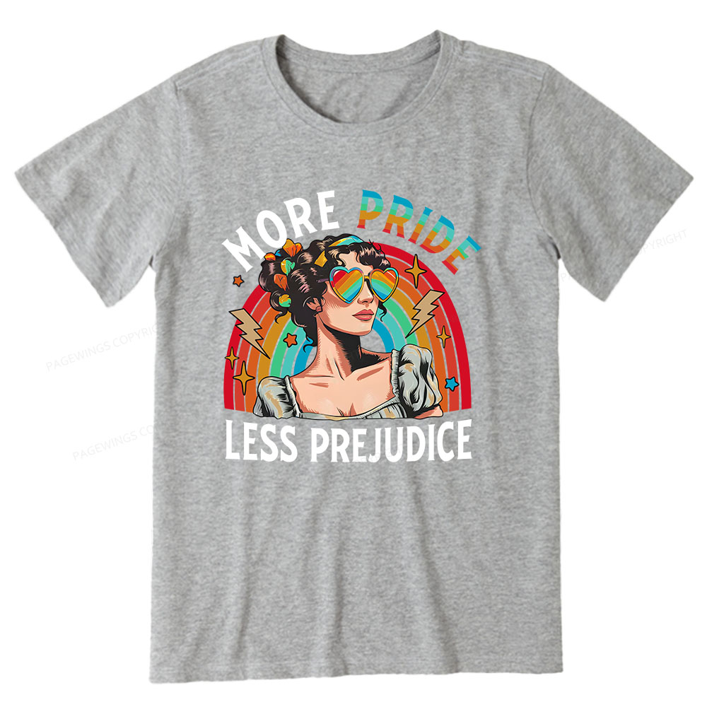 Pagewings More Pride Less Prejudice Unisex Classic T-shirt