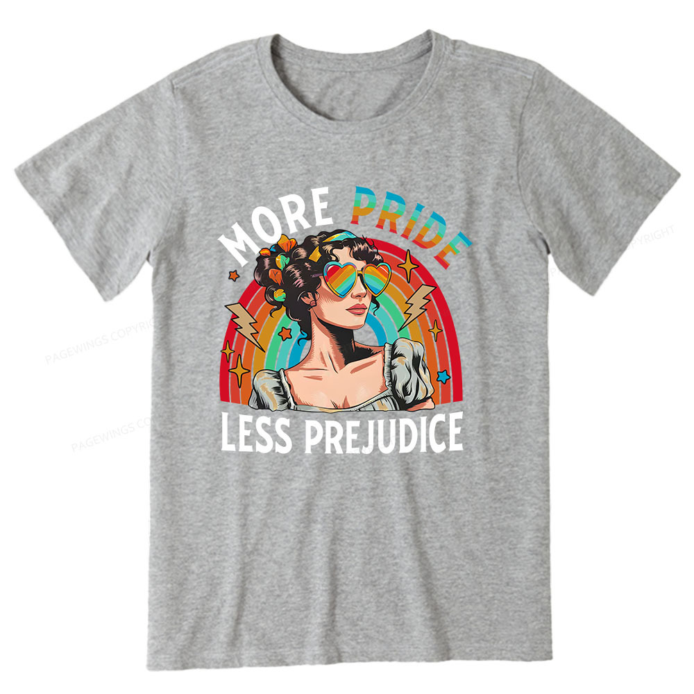 Pagewings More Pride Less Prejudice Unisex Classic T-shirt