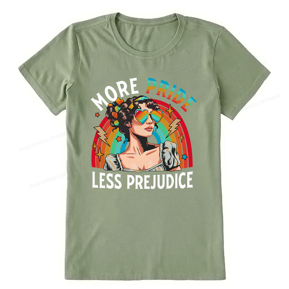 Pagewings More Pride Less Prejudice Unisex Classic T-shirt