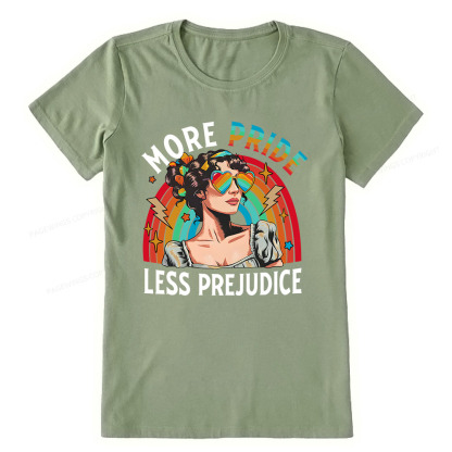 Pagewings More Pride Less Prejudice Unisex Classic T-shirt