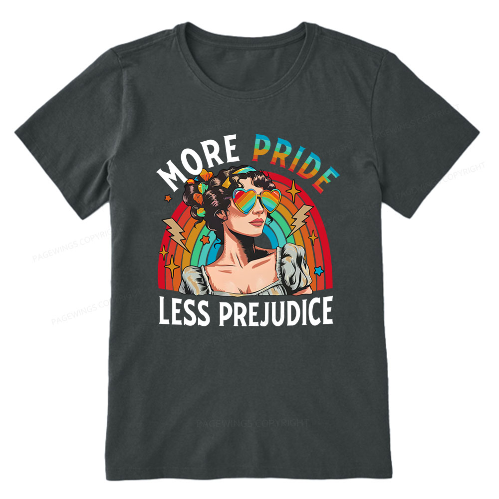 Pagewings More Pride Less Prejudice Unisex Classic T-shirt