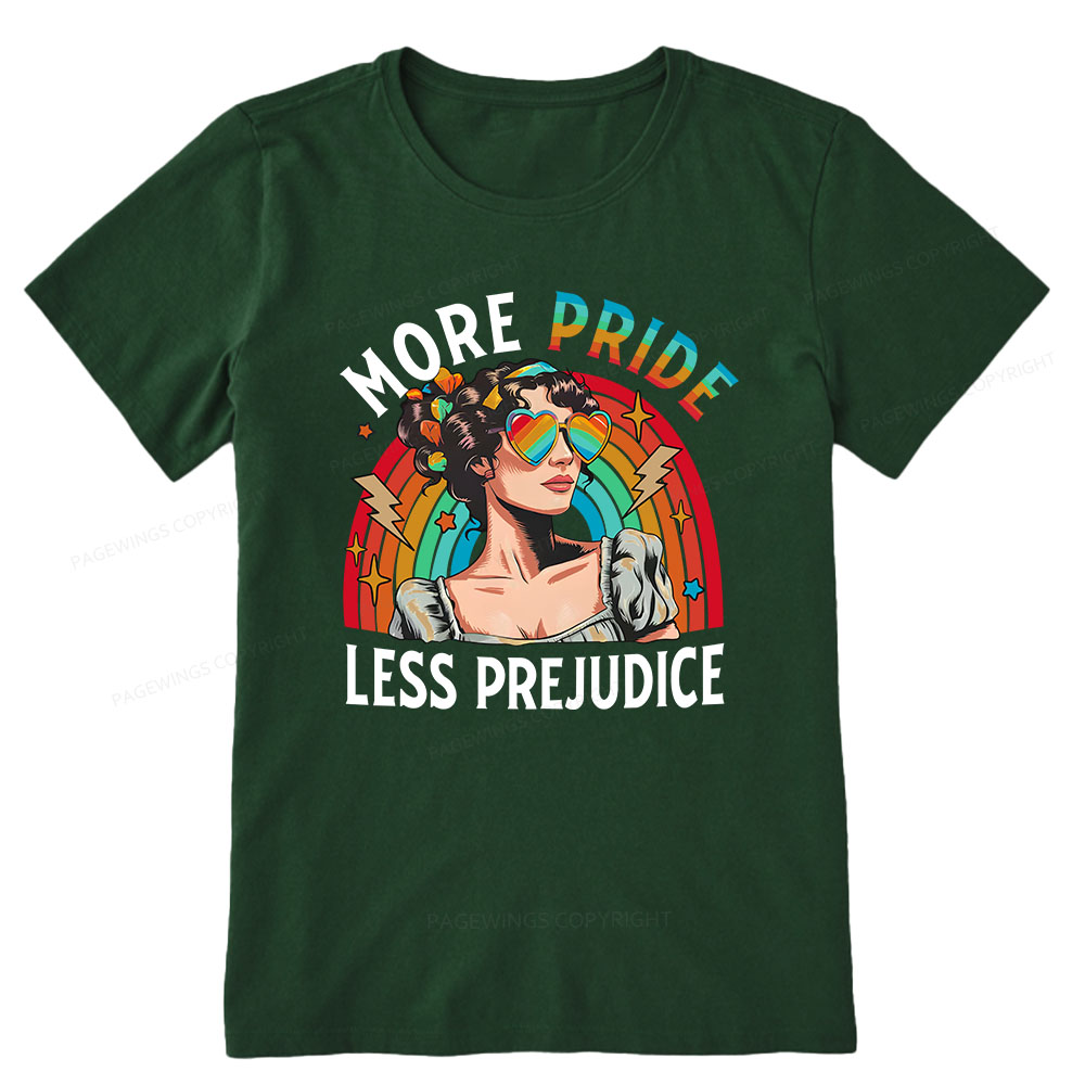 Pagewings More Pride Less Prejudice Unisex Classic T-shirt