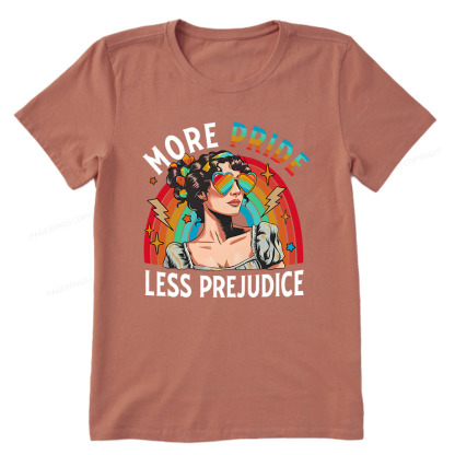 Pagewings More Pride Less Prejudice Unisex Classic T-shirt