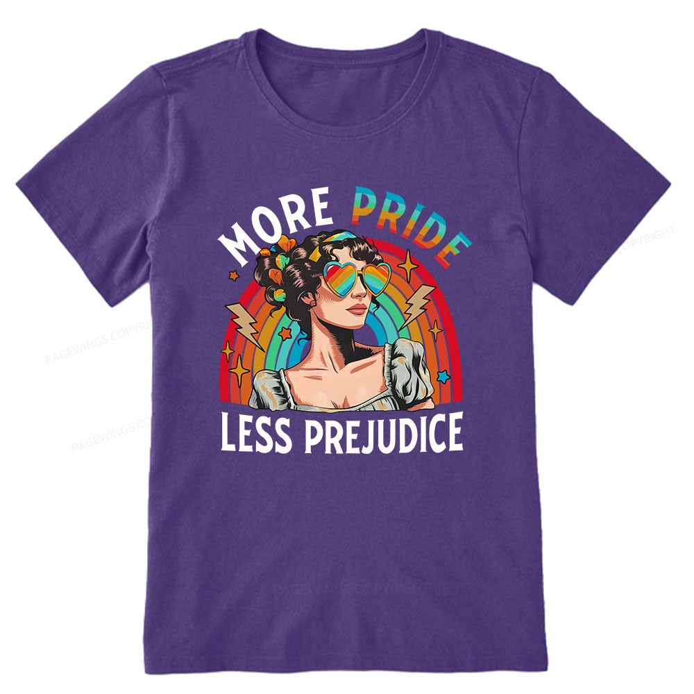 Pagewings More Pride Less Prejudice Unisex Classic T-shirt