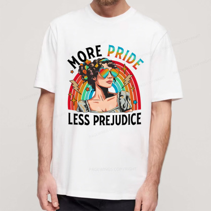 Pagewings More Pride Less Prejudice Unisex Classic T-shirt