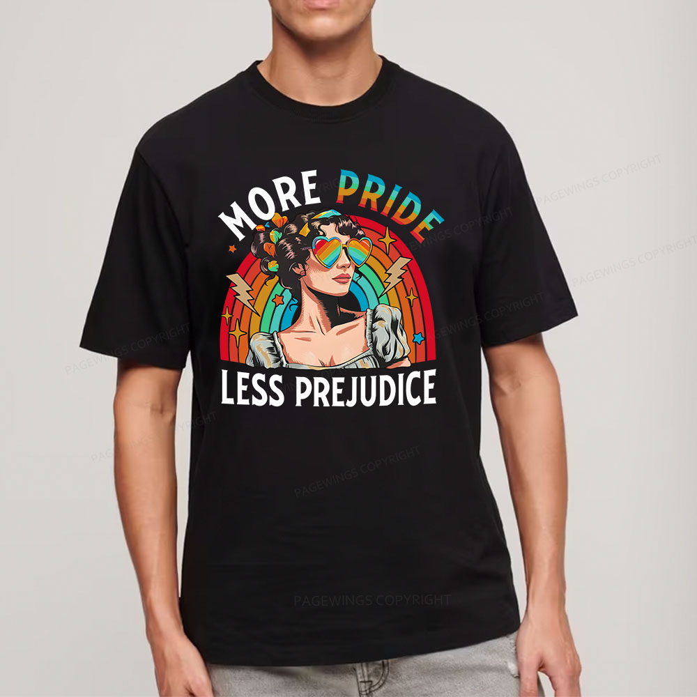 Pagewings More Pride Less Prejudice Unisex Classic T-shirt