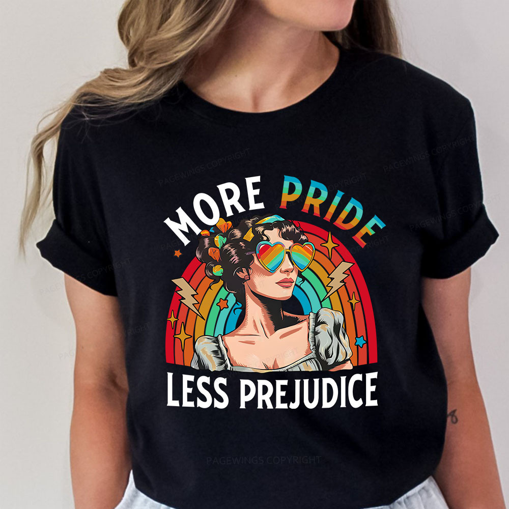 Pagewings More Pride Less Prejudice Unisex Classic T-shirt