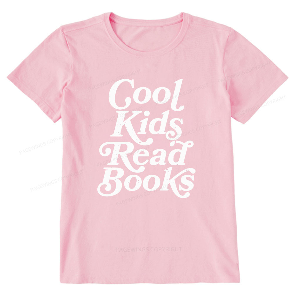 Pagewings Cool Kids Read Books Unisex Classic T-shirt