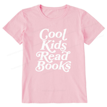 Pagewings Cool Kids Read Books Unisex Classic T-shirt