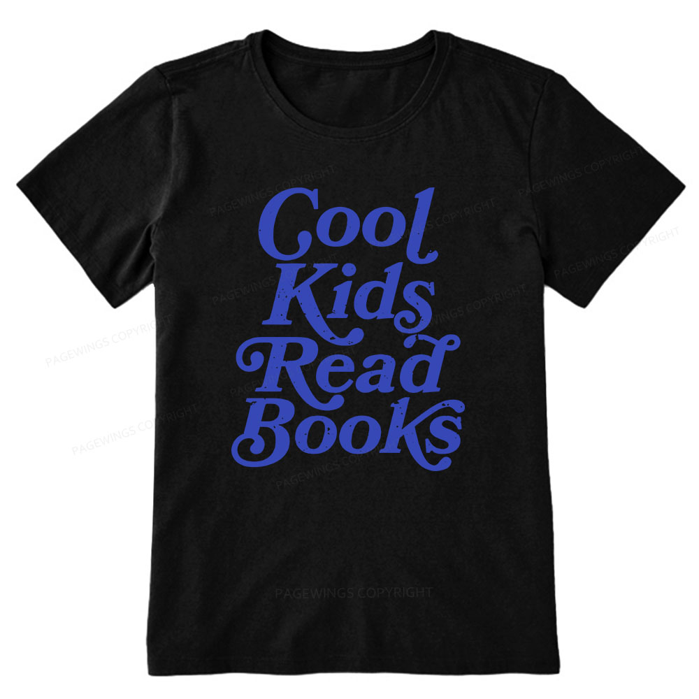 Pagewings Cool Kids Read Books Unisex Classic T-shirt