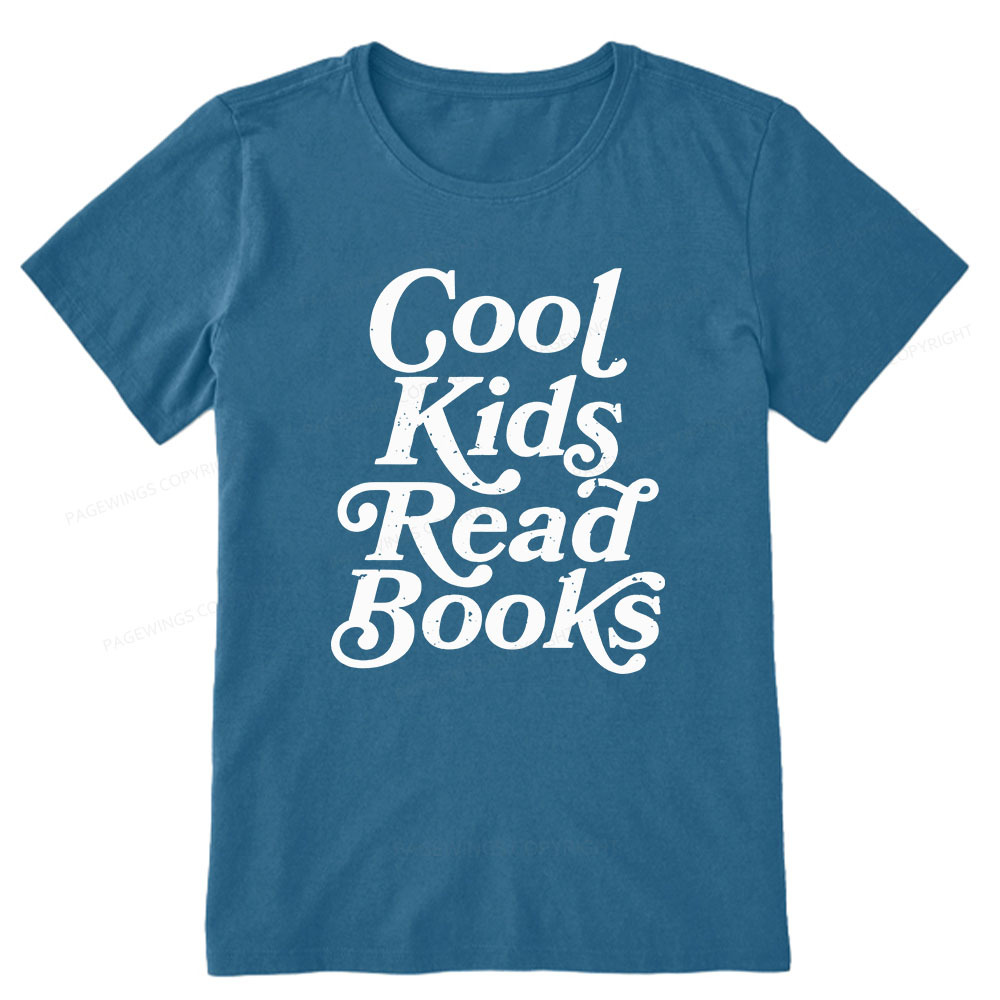 Pagewings Cool Kids Read Books Unisex Classic T-shirt