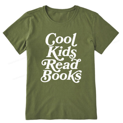 Pagewings Cool Kids Read Books Unisex Classic T-shirt