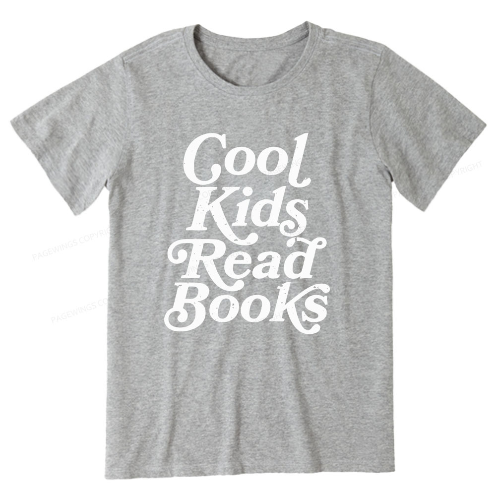 Pagewings Cool Kids Read Books Unisex Classic T-shirt