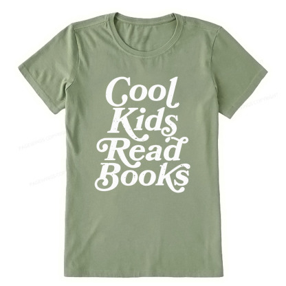 Pagewings Cool Kids Read Books Unisex Classic T-shirt