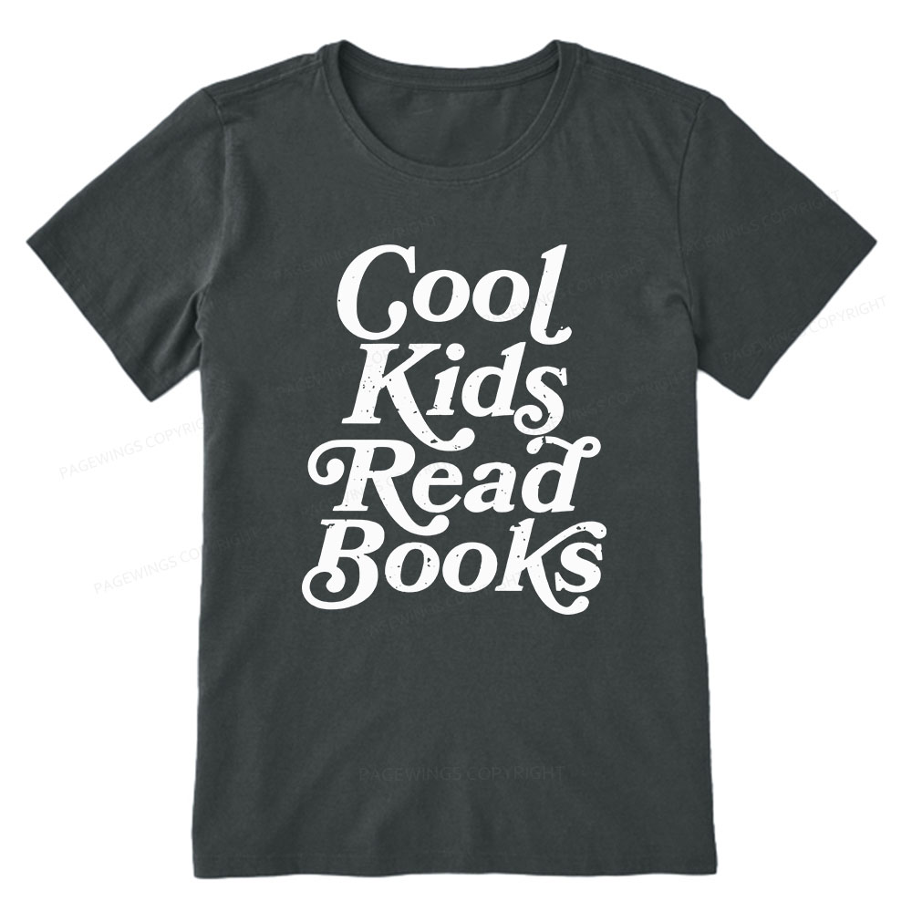 Pagewings Cool Kids Read Books Unisex Classic T-shirt