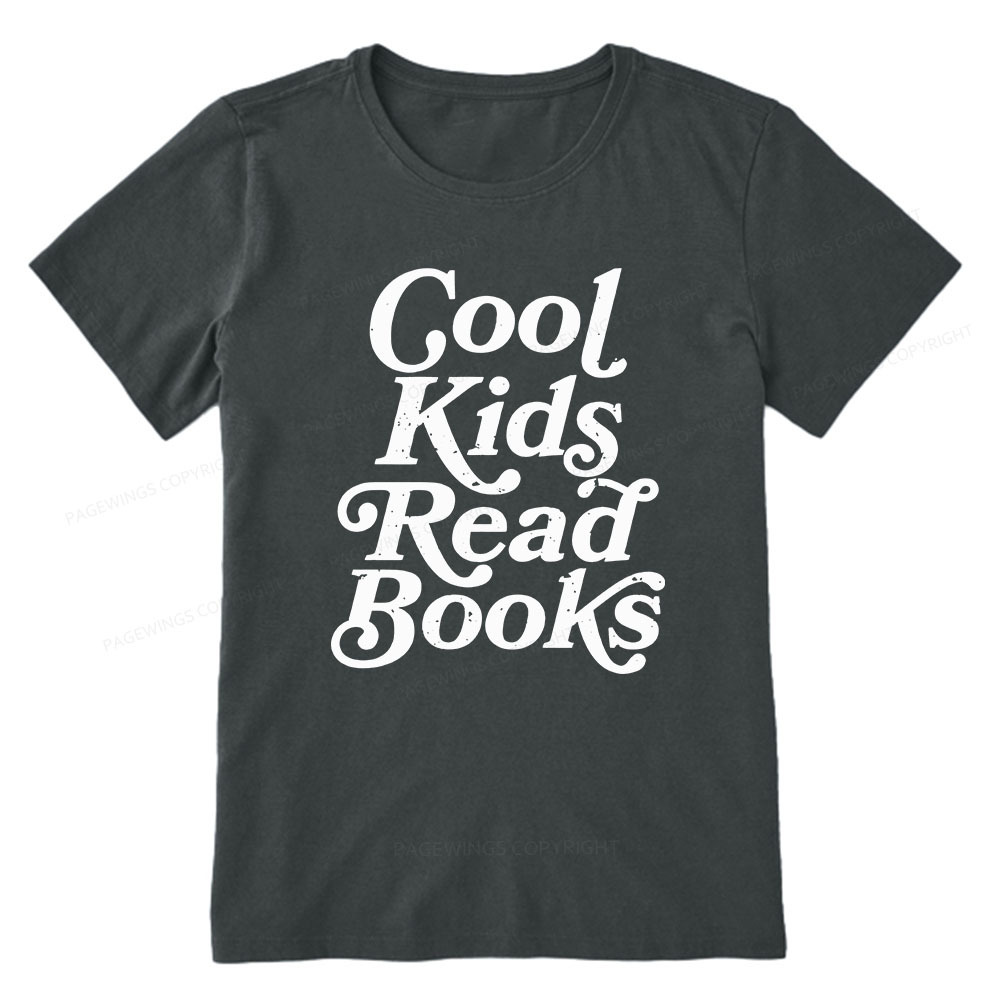 Pagewings Cool Kids Read Books Unisex Classic T-shirt
