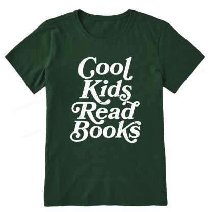 Pagewings Cool Kids Read Books Unisex Classic T-shirt