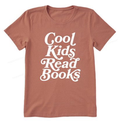 Pagewings Cool Kids Read Books Unisex Classic T-shirt