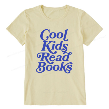 Pagewings Cool Kids Read Books Unisex Classic T-shirt