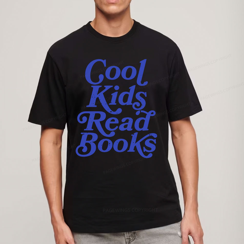 Pagewings Cool Kids Read Books Unisex Classic T-shirt