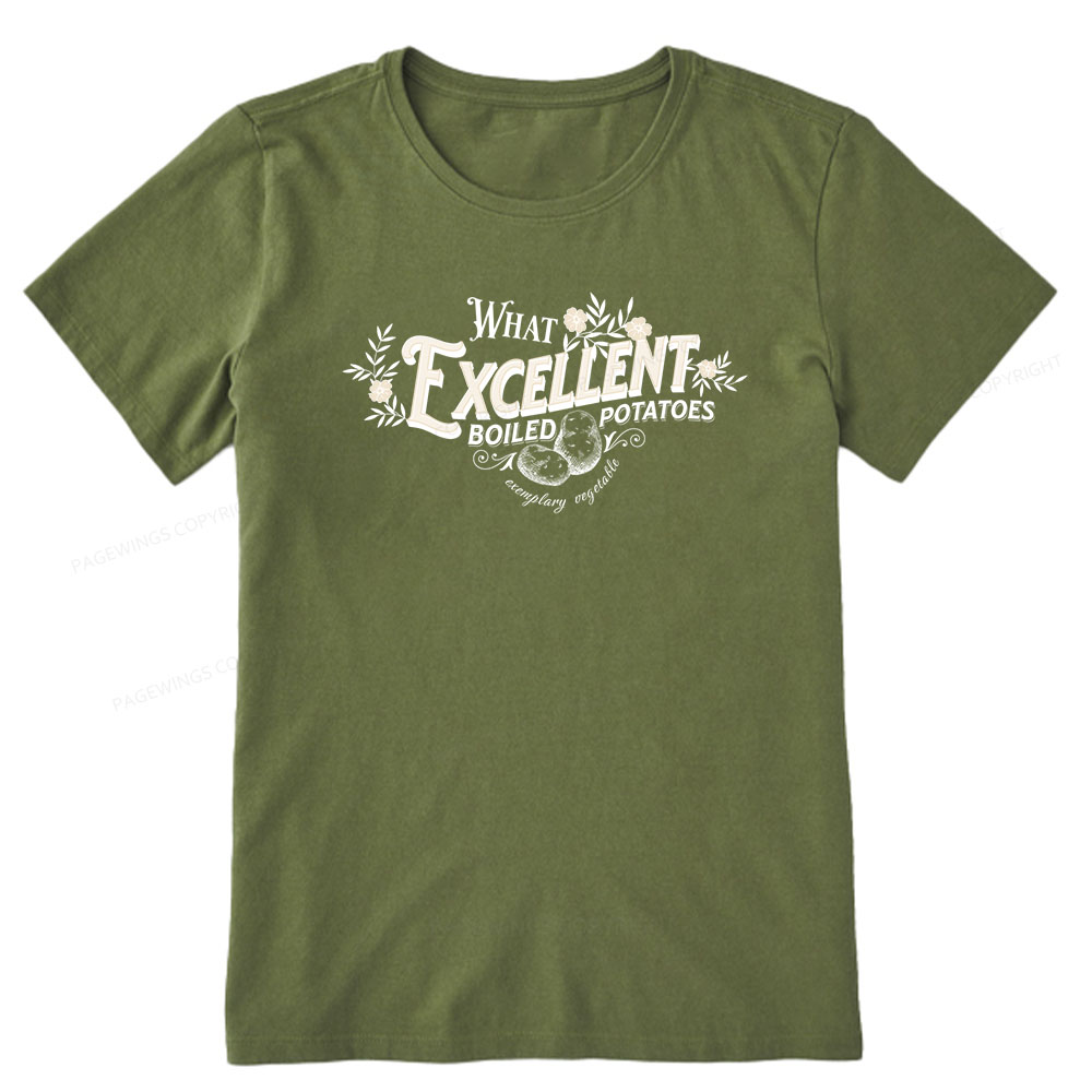 Pagewings What Excellent Boiled Potatoes Unisex Classic T-shirt
