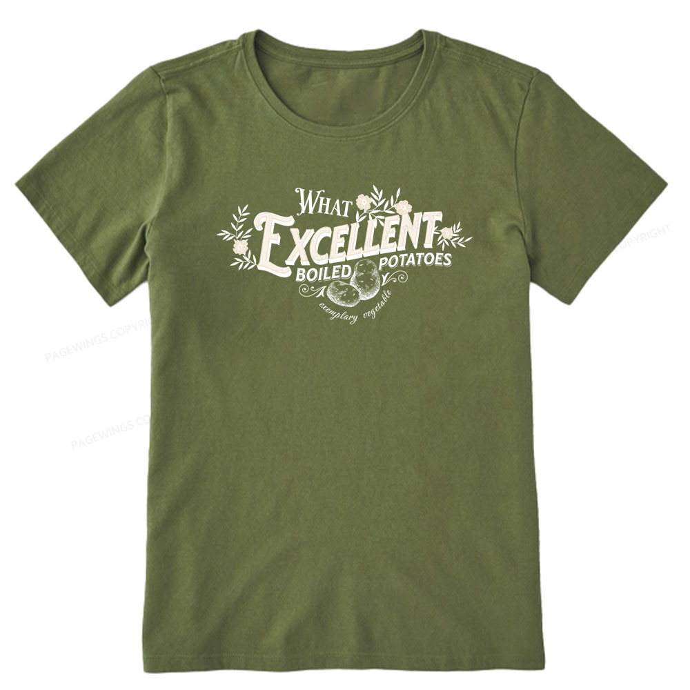 Pagewings What Excellent Boiled Potatoes Unisex Classic T-shirt