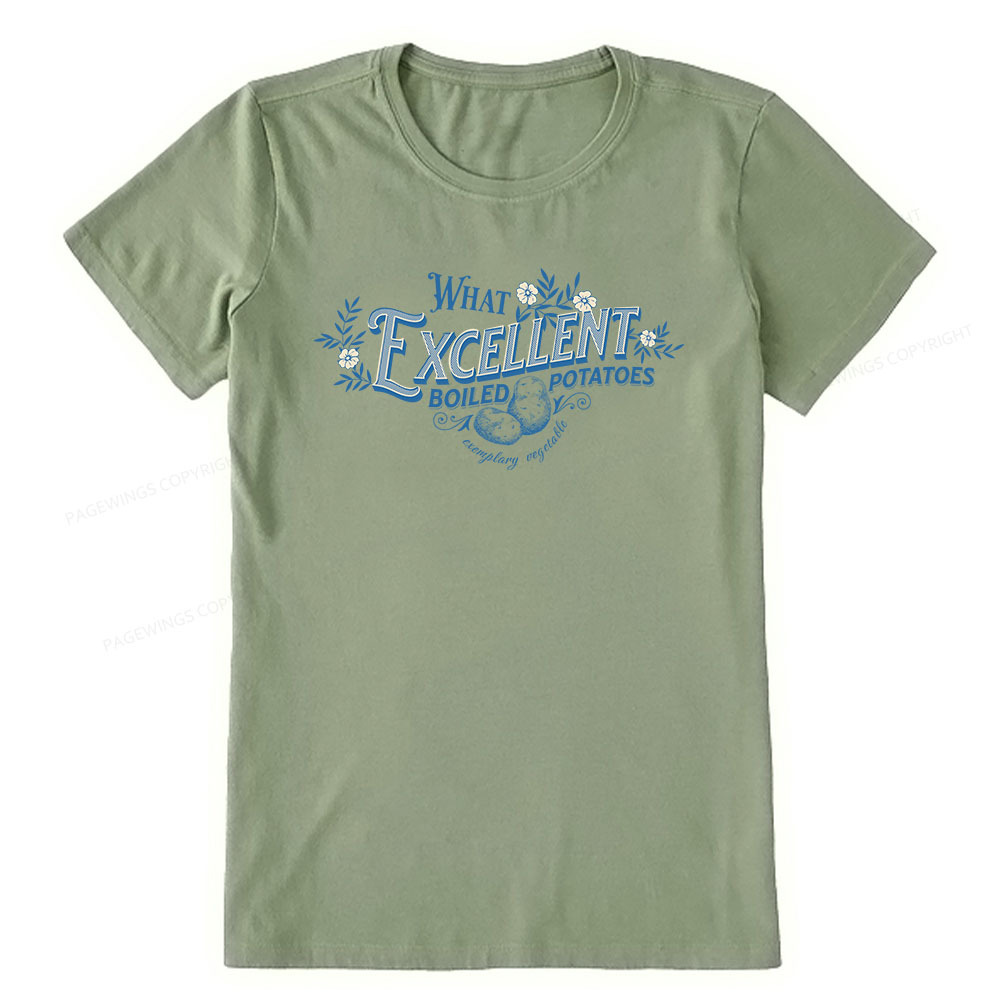 Pagewings What Excellent Boiled Potatoes Unisex Classic T-shirt