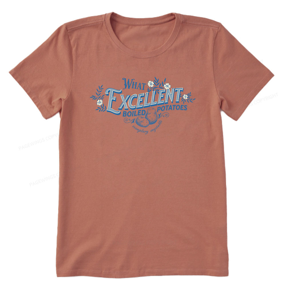 Pagewings What Excellent Boiled Potatoes Unisex Classic T-shirt