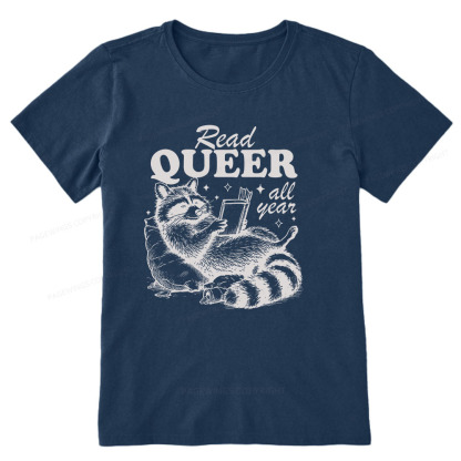 Pagewings Read Queer All Year Unisex Classic T-shirt