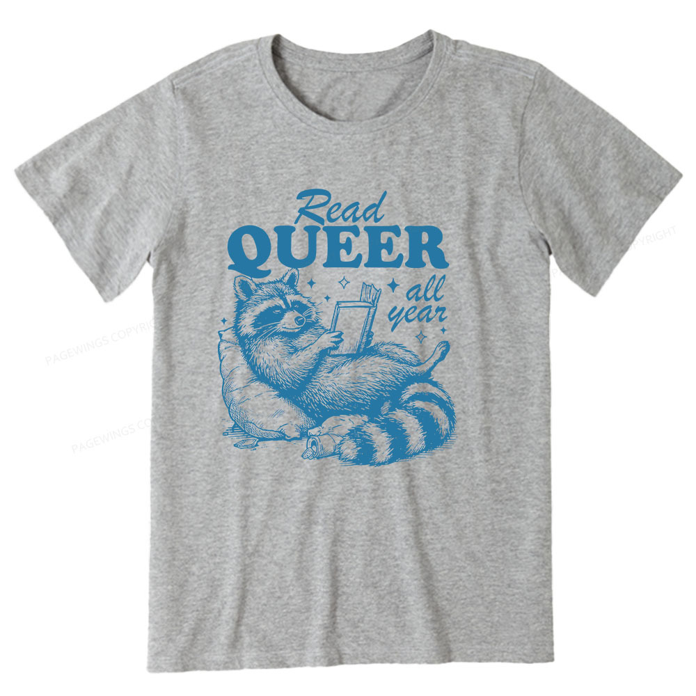 Pagewings Read Queer All Year Unisex Classic T-shirt