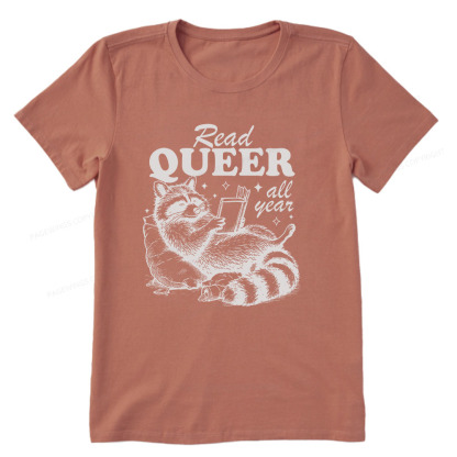 Pagewings Read Queer All Year Unisex Classic T-shirt