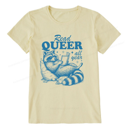 Pagewings Read Queer All Year Unisex Classic T-shirt