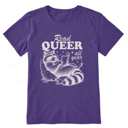 Pagewings Read Queer All Year Unisex Classic T-shirt