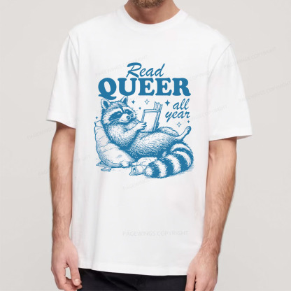 Pagewings Read Queer All Year Unisex Classic T-shirt