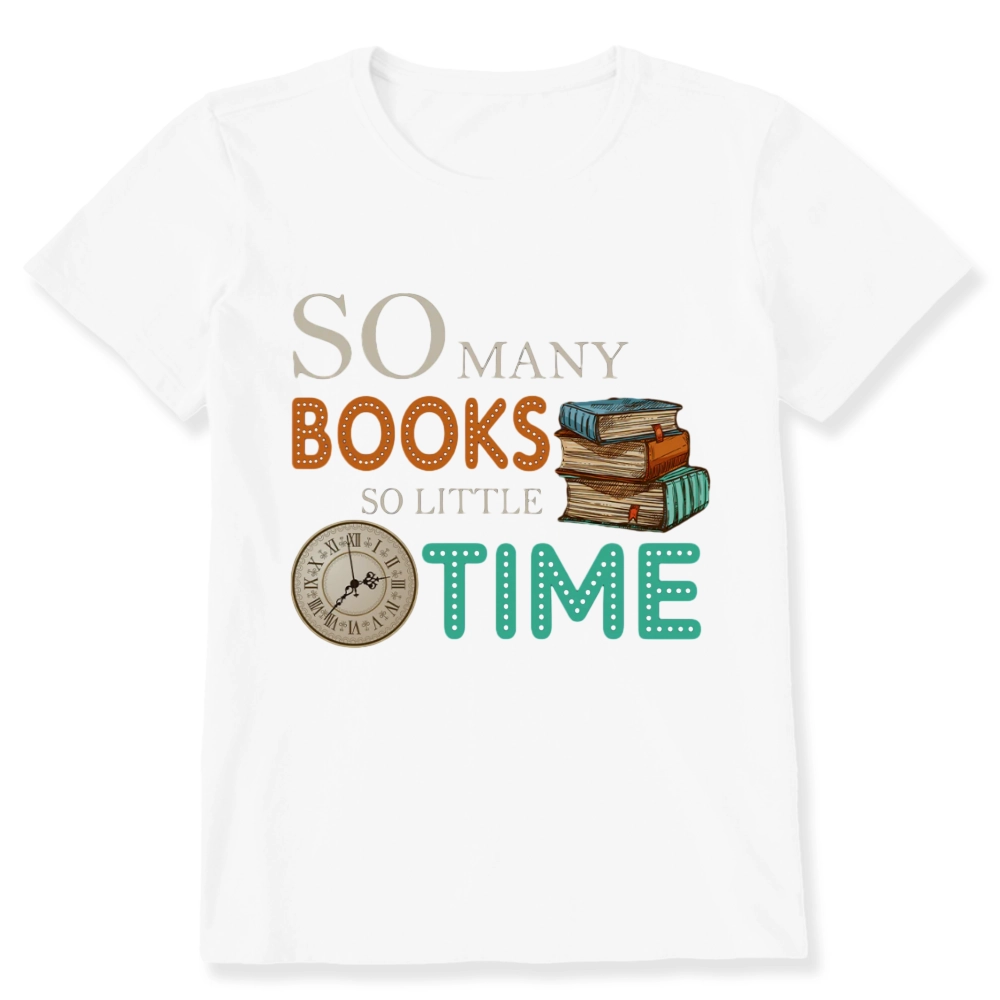 Pagewings So Many Books So Little Time Book Unisex Classic T-shirt