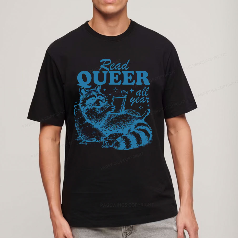 Pagewings Read Queer All Year Unisex Classic T-shirt